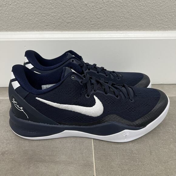 Nike Kobe 8 Protro Mens 7.5 Blue College Navy Athletic Sneaker Shoes HF9550-400